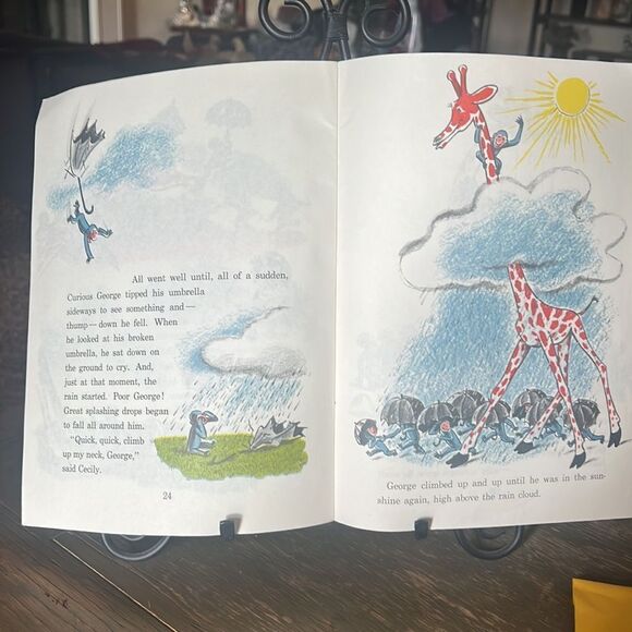 The 1st Book about Curious George: Cecily G & the 9 Monkeys - Picture 2 of 4